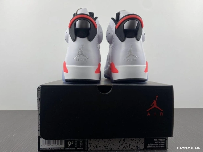 Bmlin (2014) 384664-123 Retro Infrared Jordan White 6 0707
